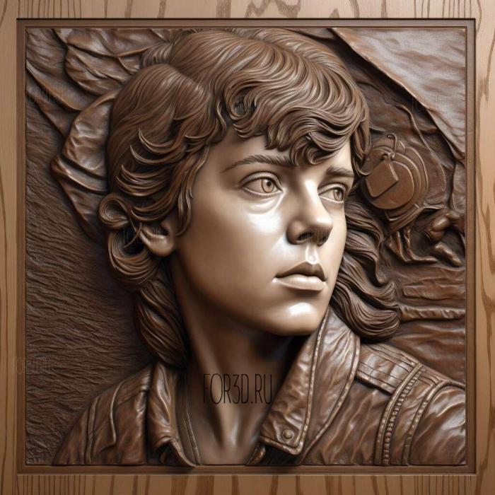 Ellen Ripley 2 stl model for CNC